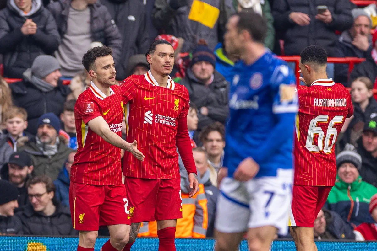 Chiesa scores first Liverpool goal in cruise past Accrington