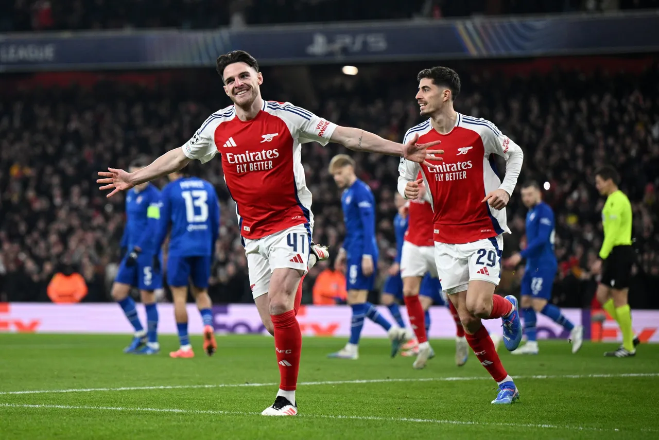 Arsenal easily beat Zagreb to all but secure last-16 spot