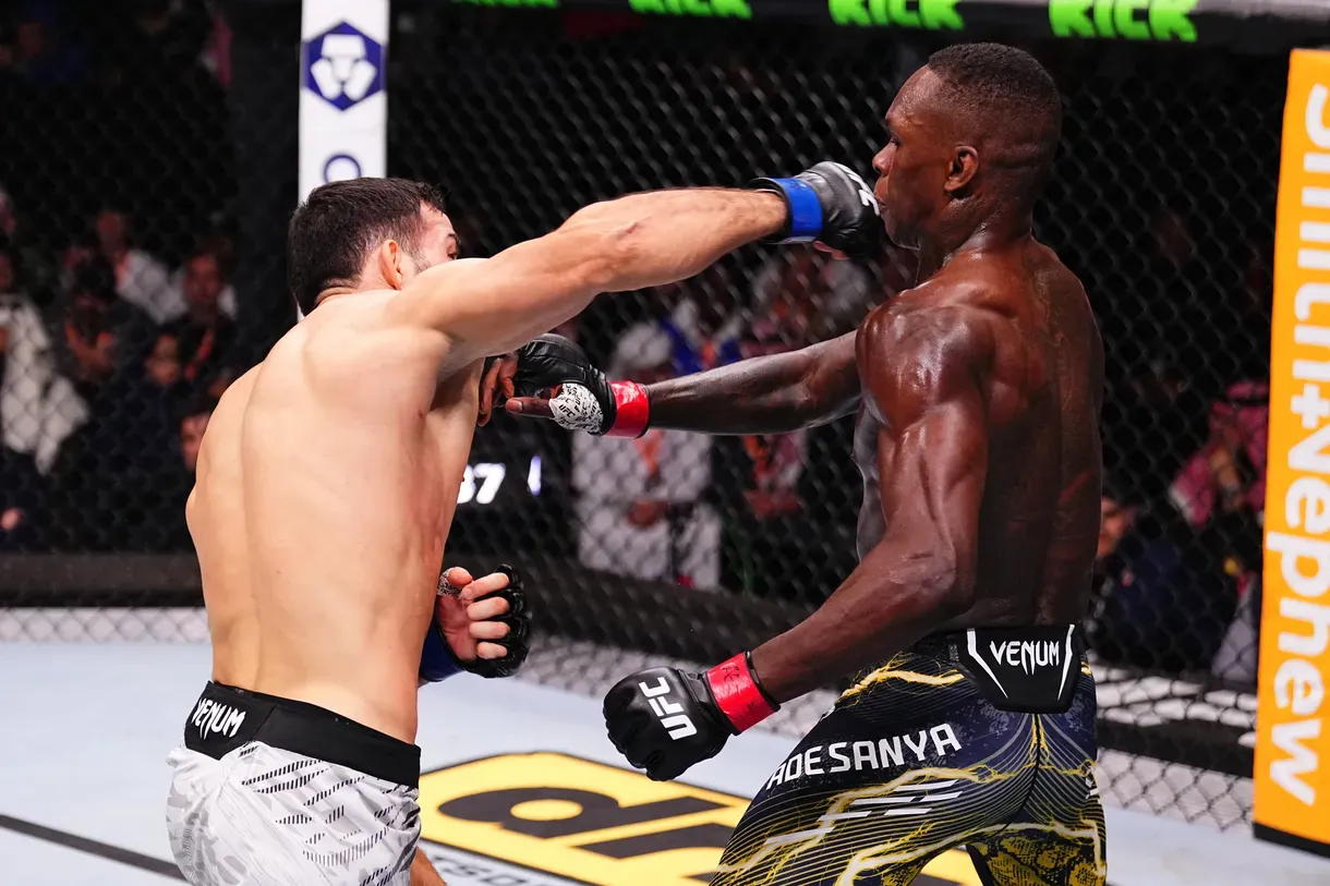 Imavov shocks Adesanya with brutal knockout in UFC Saudi Arabia main event