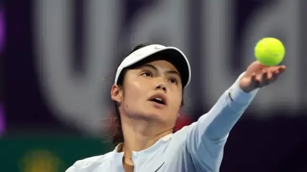 Raducanu knocked out in first round of Qatar Open