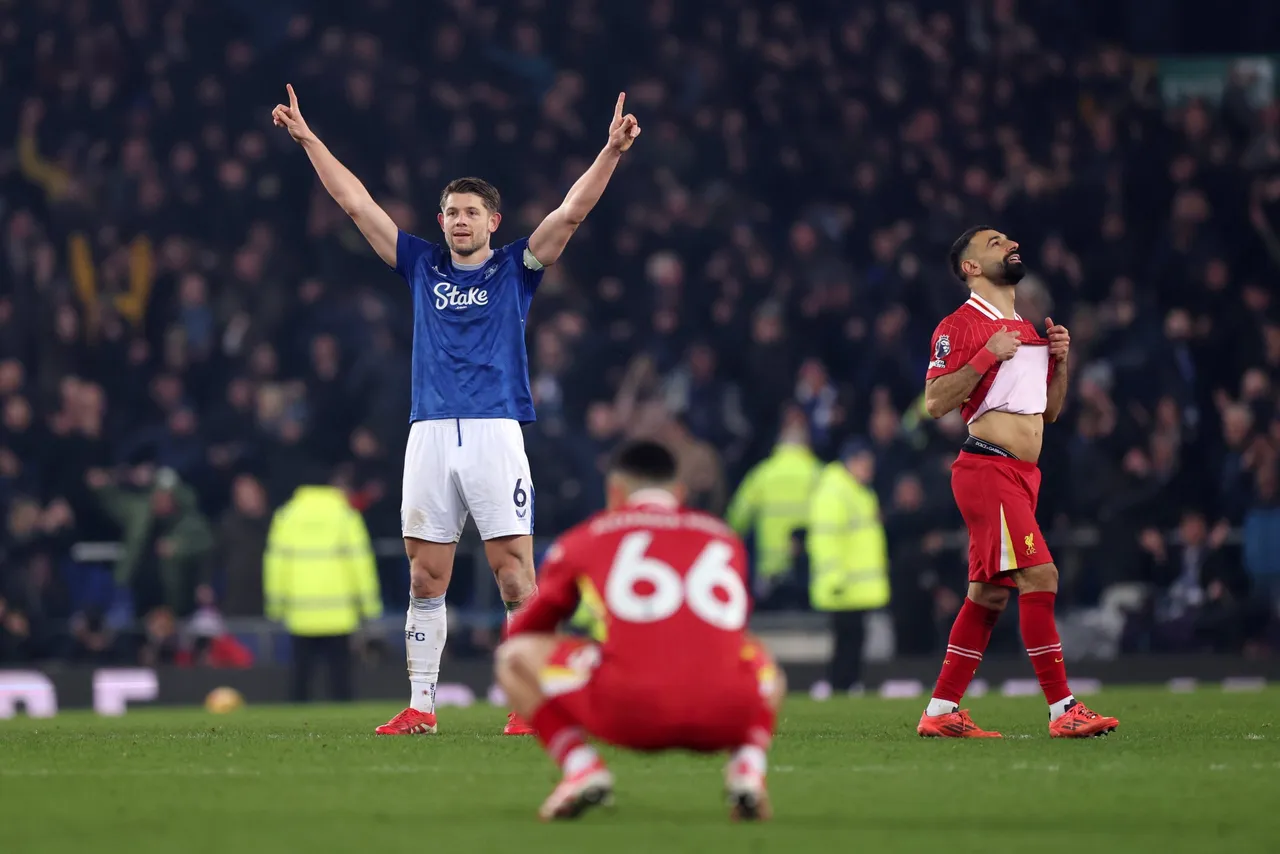 Late Tarkowski goal earns Everton draw in emotional derby finale