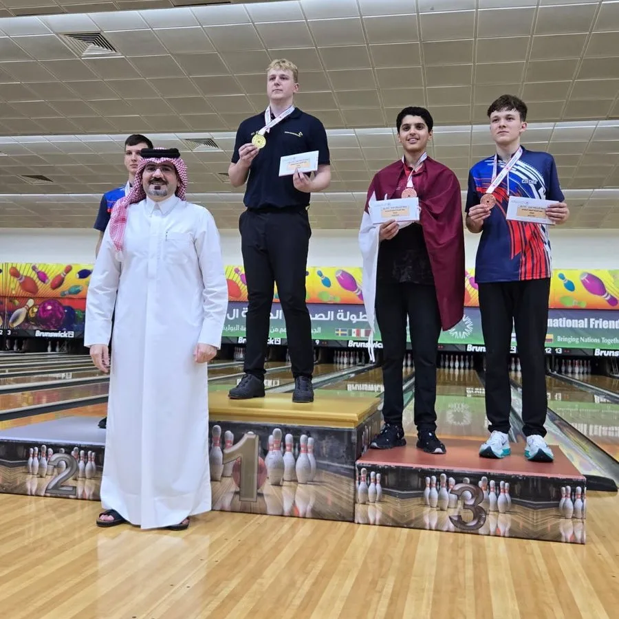 Qatar's Talal Al Marri clinches bronze at 13th International Youth Friendship Bowling Championship