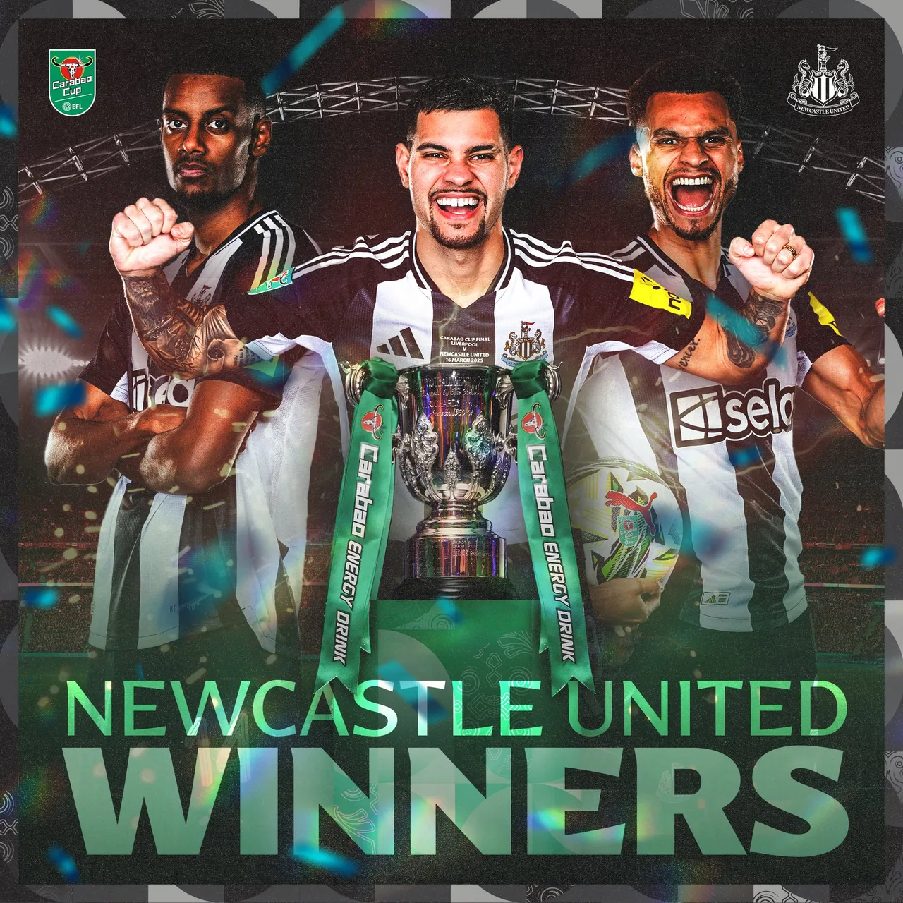 Newcastle stun Liverpool in League Cup final to end 56-year trophy drought