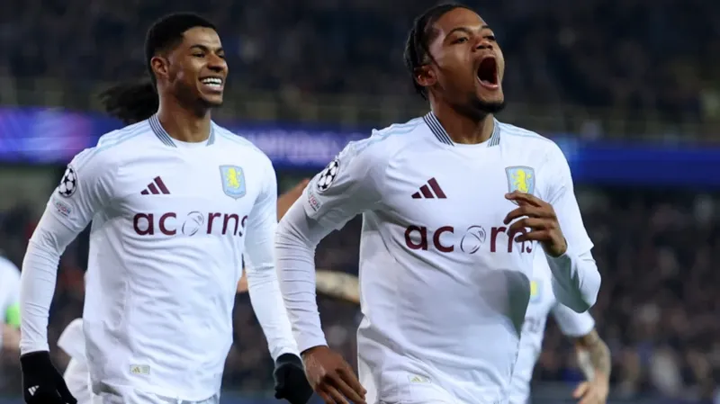 Late own goal and penalty earn Villa first-leg win at Brugge