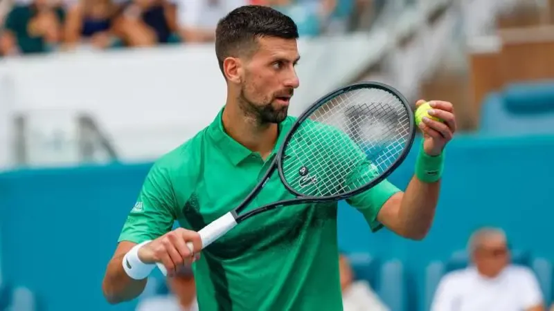 Djokovic battles past Ugo Carabelli to reach Miami last 16