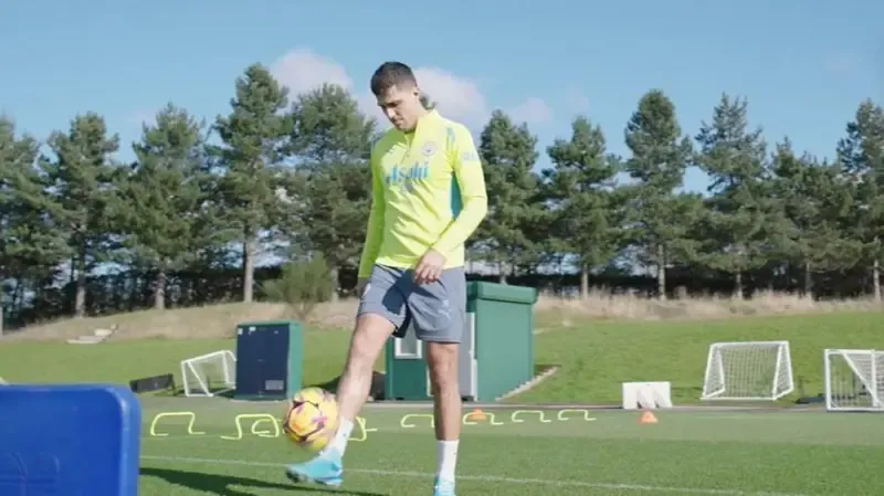 Rodri Returns to Training After Knee Injury