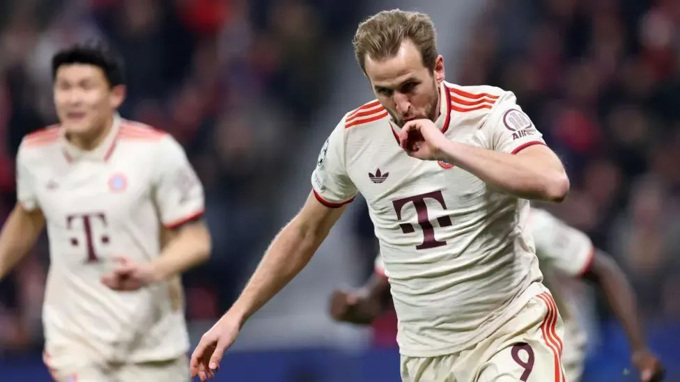 Kane makes history as Bayern secure UCL Q/final spot