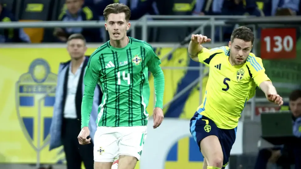 Sweden ghrash young Northern Ireland side in Friendly rout
