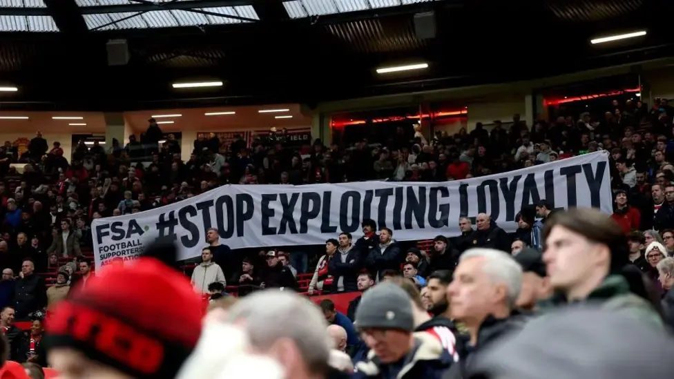 Man Utd senior ticket price hike branded ‘a total disgrace’