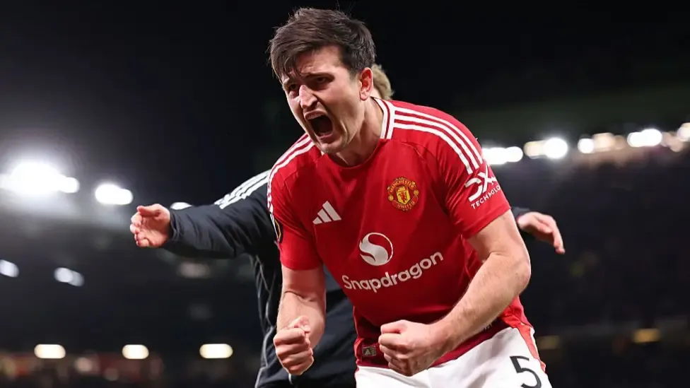 Maguire scores last-minute winner as Man Utd beat Lyon in nine-goal classic