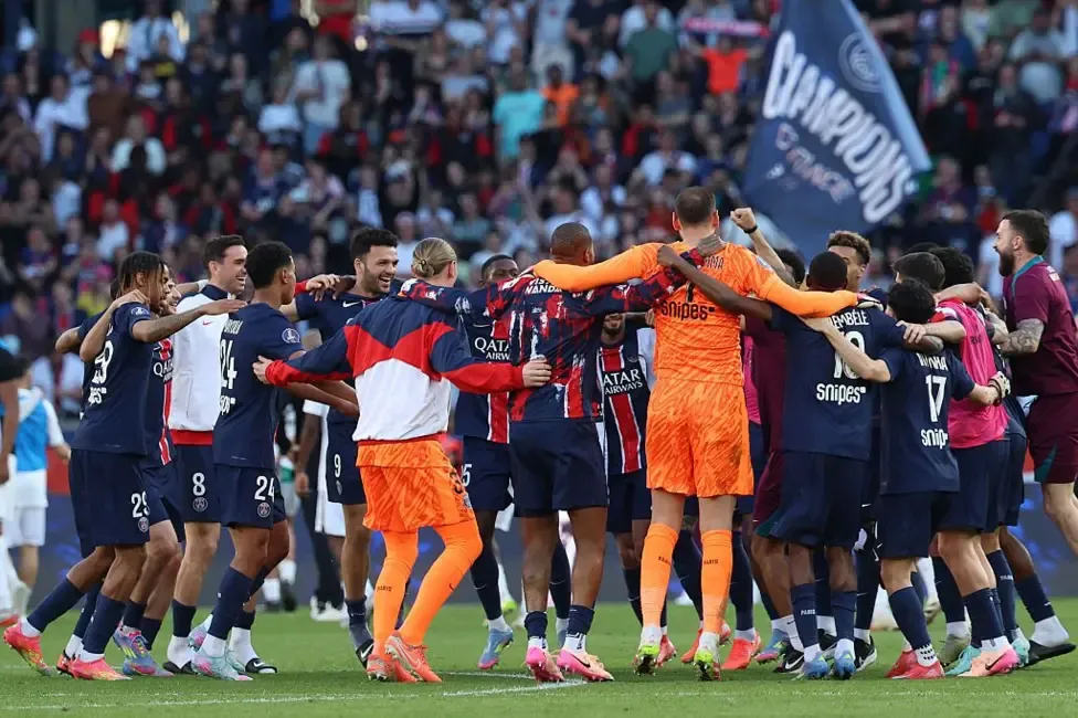 Doué fires PSG to 4th Straight Ligue 1 title with 6 games to spare