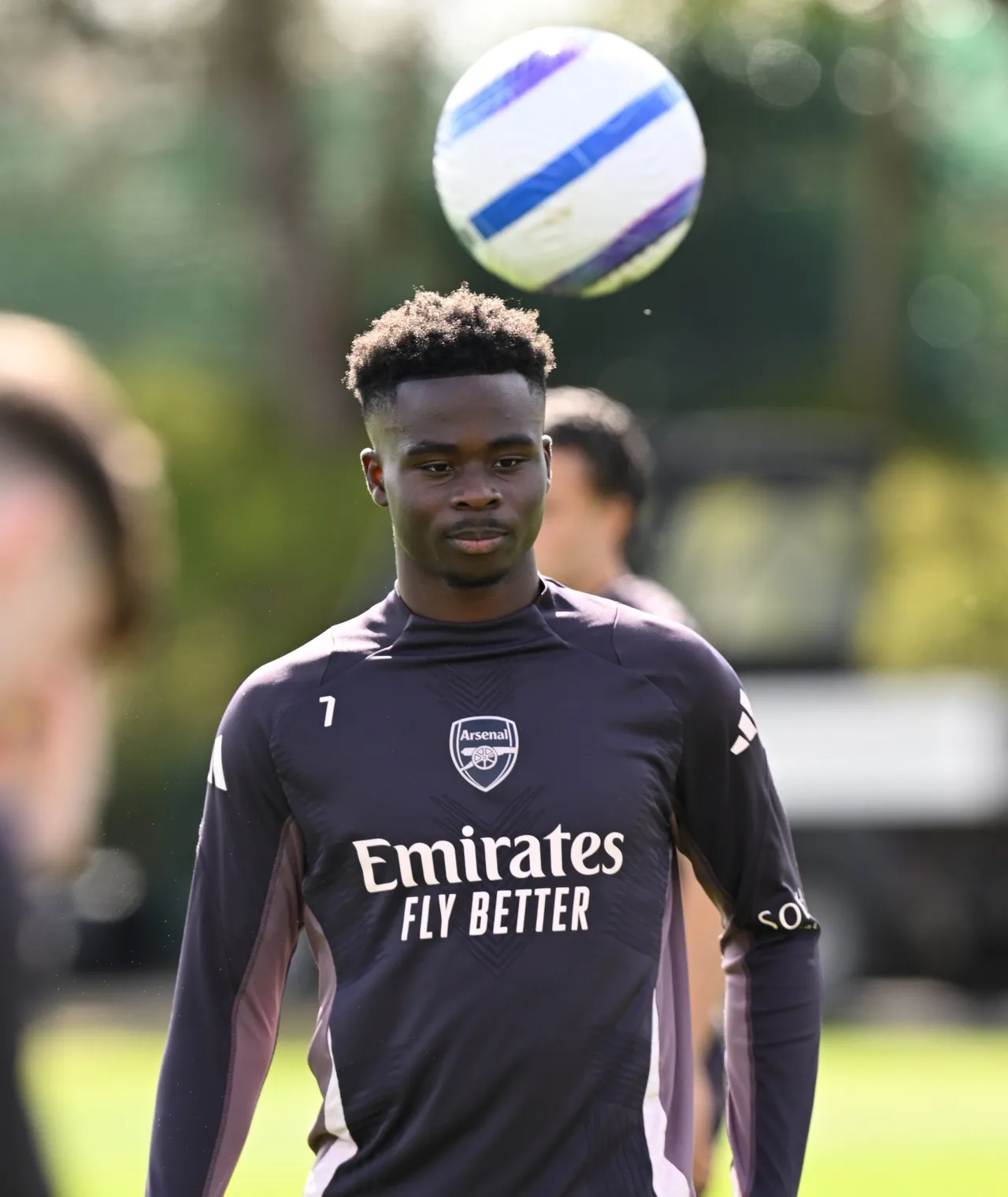 Saka 'ready to go' after three months out