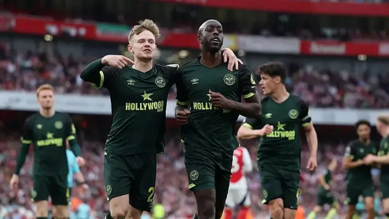 Wissa strike clinches Brentford draw at Arsenal