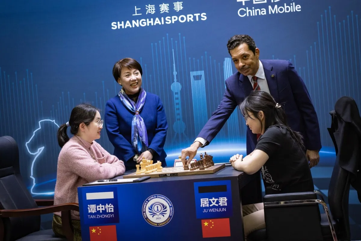 QCA President discuss preparations for Doha's World Championship with FIDE officials in Shanghai