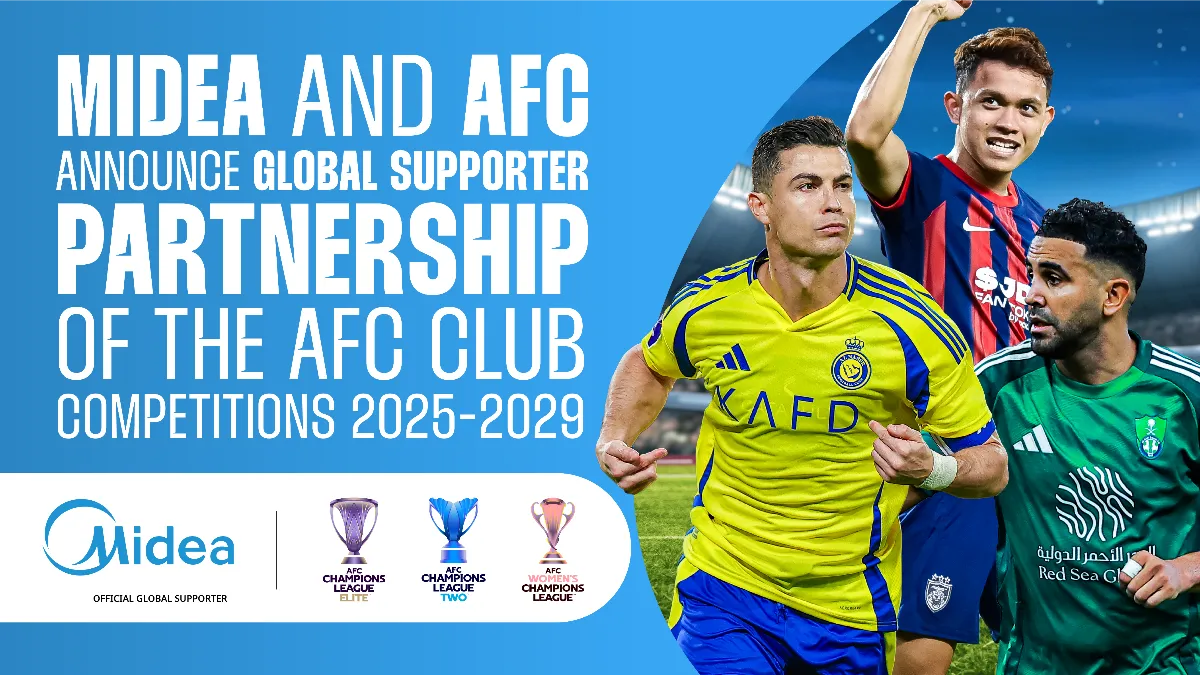 Midea becomes Global Supporter of AFC’s club competitions