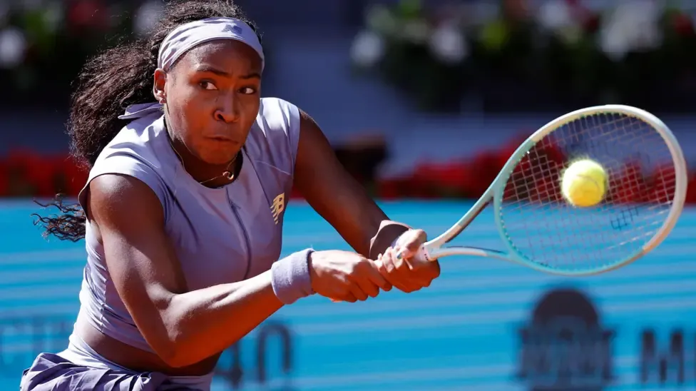 Gauff stuns Swiatek to reach Madrid Open final