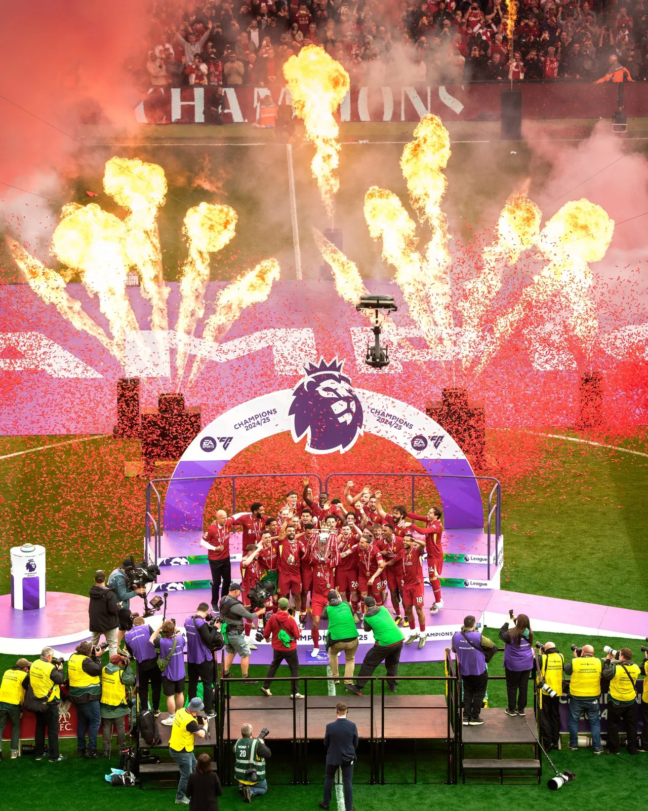 Crystal Palace hold Liverpool to draw on Anfield’s might of celebration