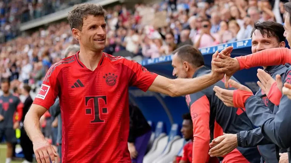 Muller bows out as Bayern end eason in style with 4-0 win over Hoffenheim