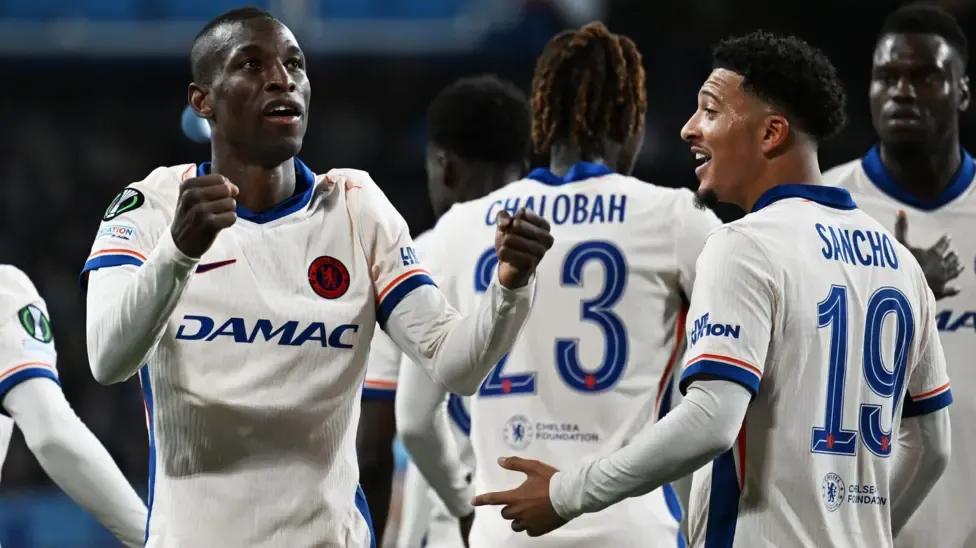 Chelsea close in on Europa Conference League final with commanding win in Stockholm