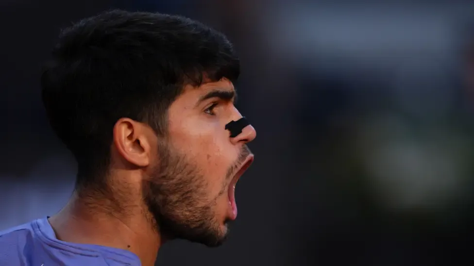 Alcaraz ends Sinner’s 26-match win streak to claim 1st Italian Open title