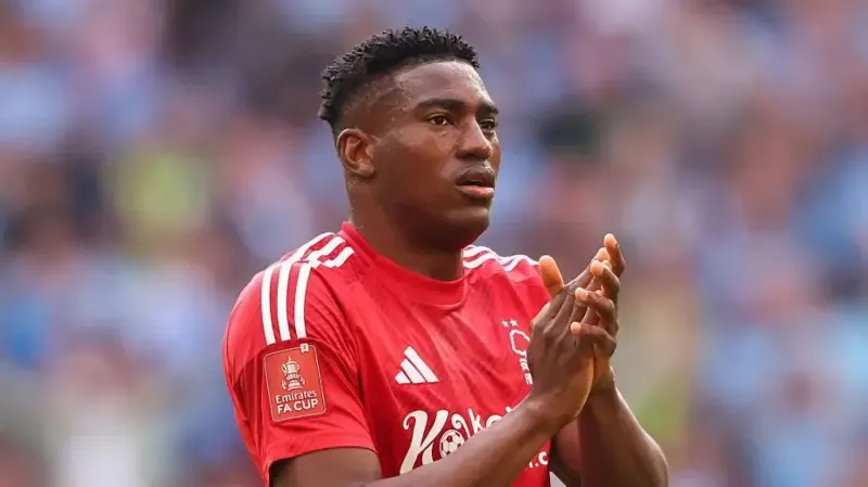 Nottingham Forest's Awoniyi in induced coma after surgery on abdominal injury