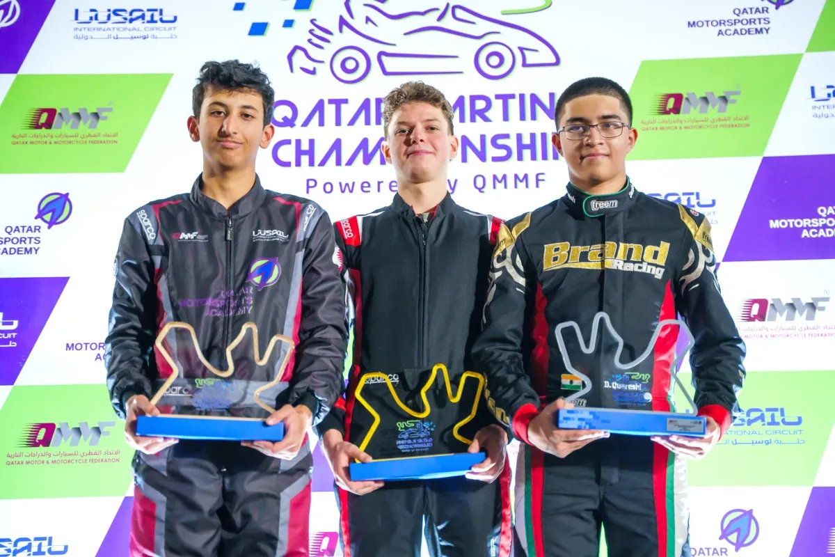Guzov shines as Qatar Karting Championship 2025 gets underway