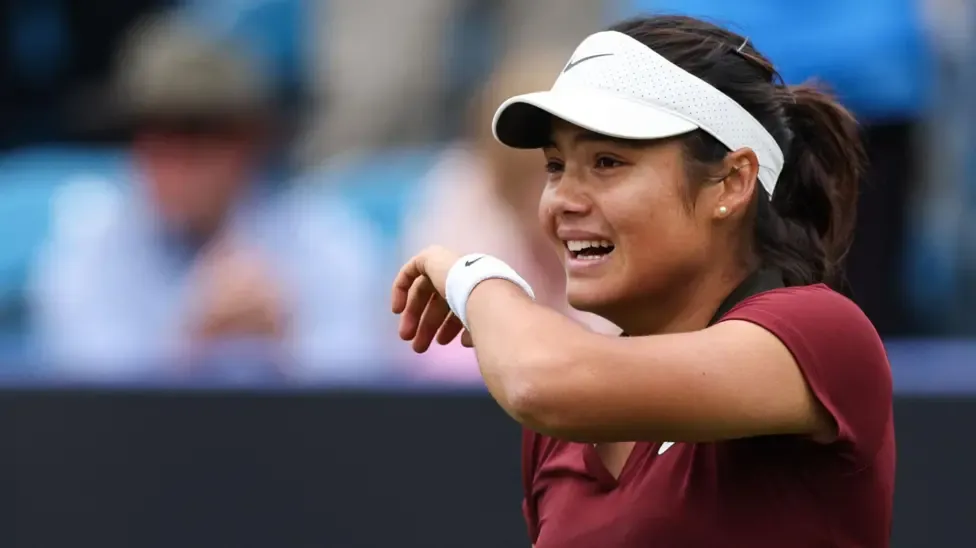 Raducanu overcomes tough start and personal heartache to win in Eastbourne