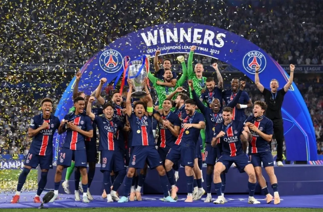 PSG clinch 1st Champions League title with historic 5-0 rout of Inter Milan