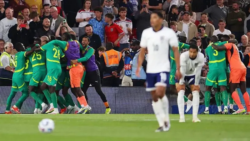 **Senegal so! tun England with historic 3-1 victory in Tuchel's 1st defeat