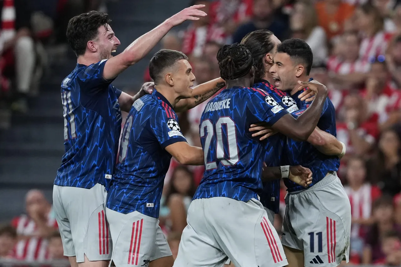 Super subs Martinelli and Trossard inspire Arsenal to opening Champions League win over Athletic Club