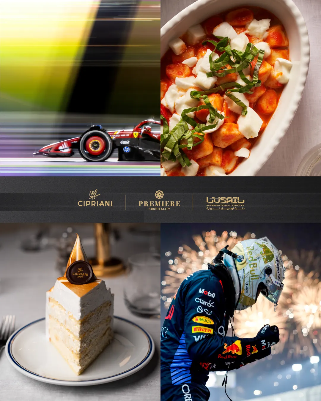 Cipriani Doha joins Lusail International Circuit Hospitality for Formula 1 Qatar Airways Qatar Grand Prix