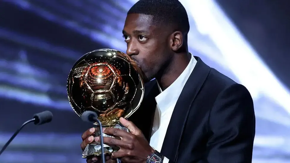 Dembele wins 1st Ballon d’Or as PSG dominate awards