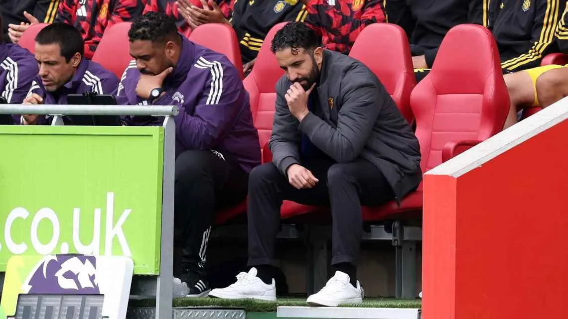Amorim unfazed by job speculation as Man Utd slip again