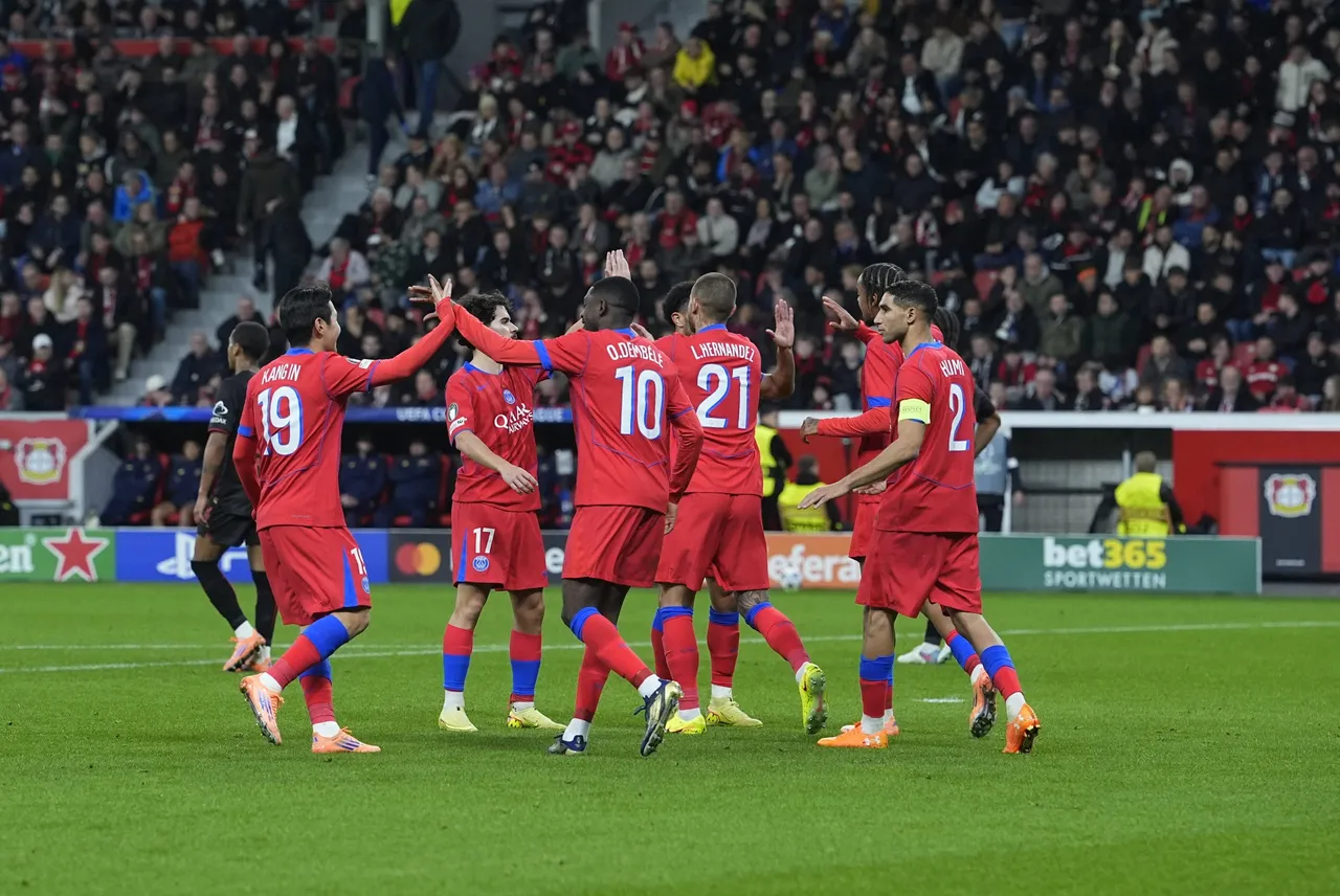 Doue shines as PSG crush Leverkusen 7-2 to extend perfect Champions League start