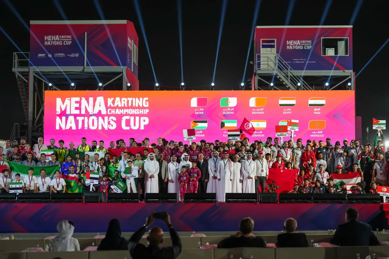 QMMF celebrates opening of MENA Karting Championship Nations Cup 2025