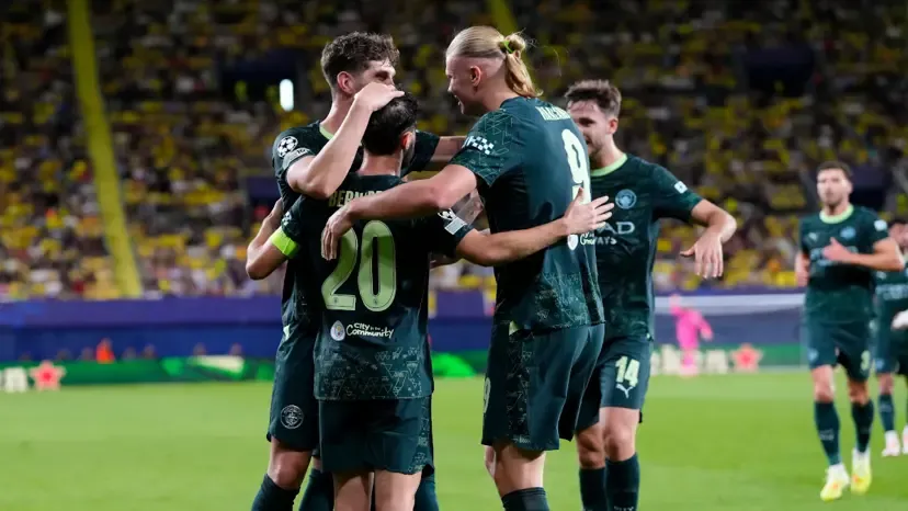 Haaland scores again as Man City cruise past Villarreal to stay unbeaten in Champions League