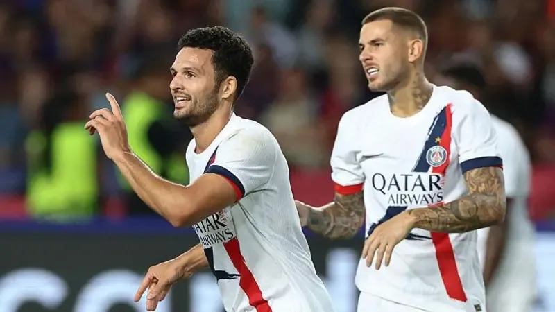 Ramos strikes late as PSG edge Barcelona in Champions League clash