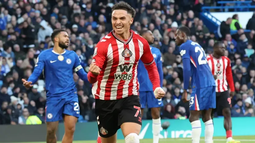 Talbi’s stoppage-time strike seals Sunderland’s shock win over Chelsea