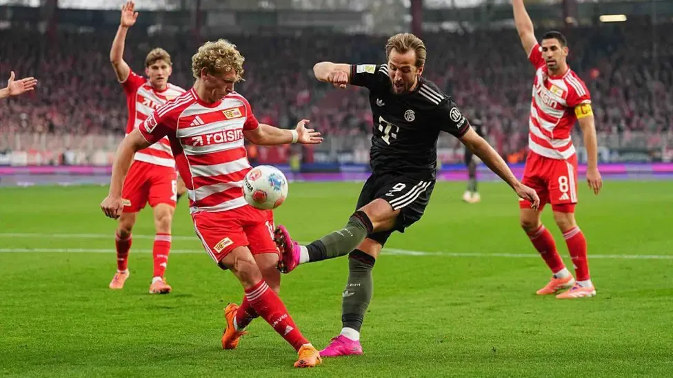 Kane rescues Bayern with late equaliser as record winning run ends against Union Berlin