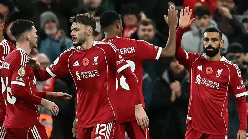 Salah scores landmark 250th goal as Liverpool beat Aston Villa to end losing streak