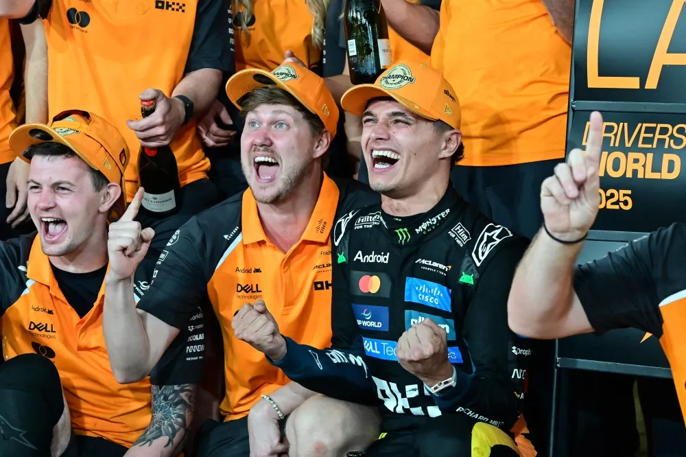 Tearful Norris completes 'long journey' to become F1 world champion