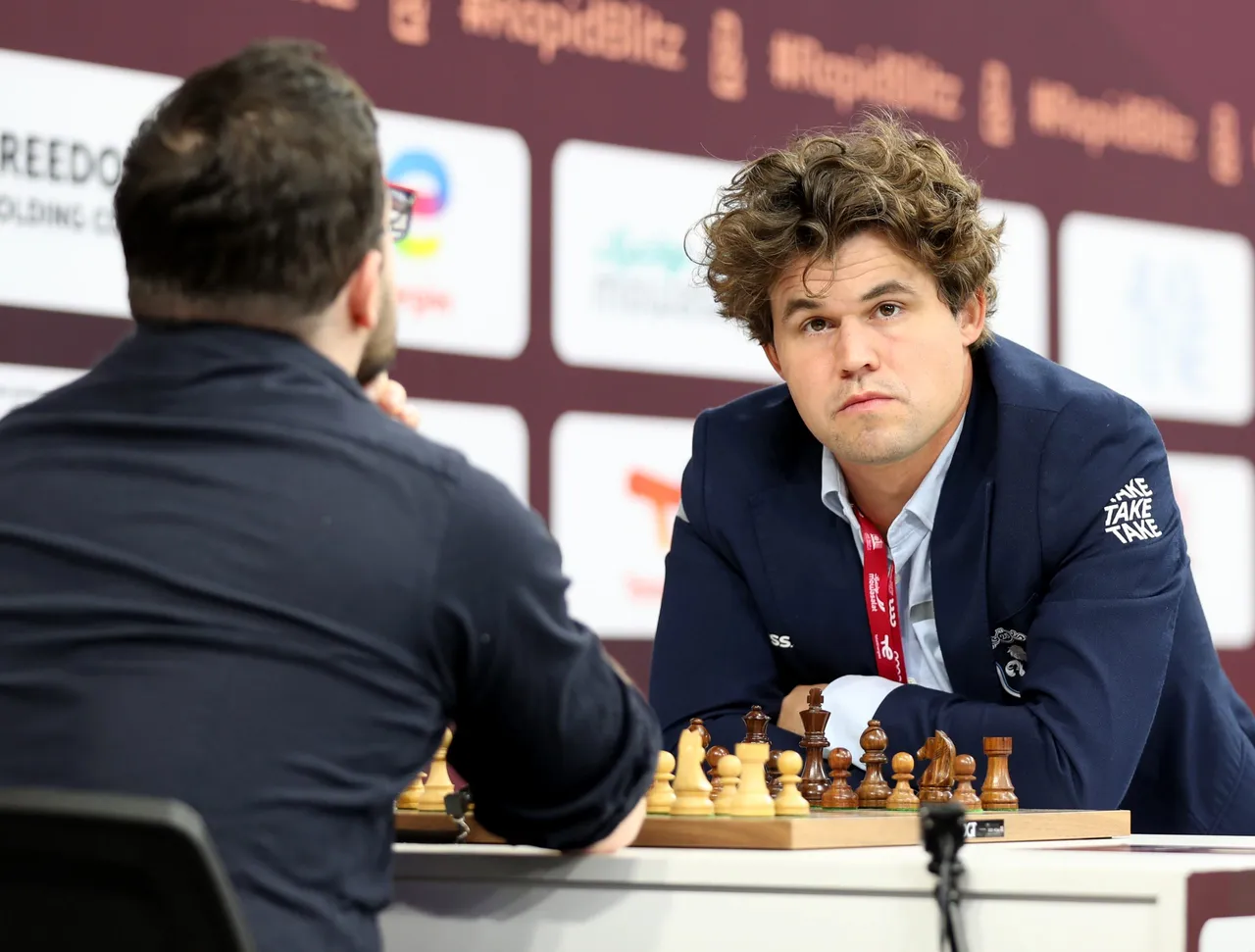 Carlsen suffers first loss on second day of Qatar 2025 Rapid and Blitz Chess World Cup