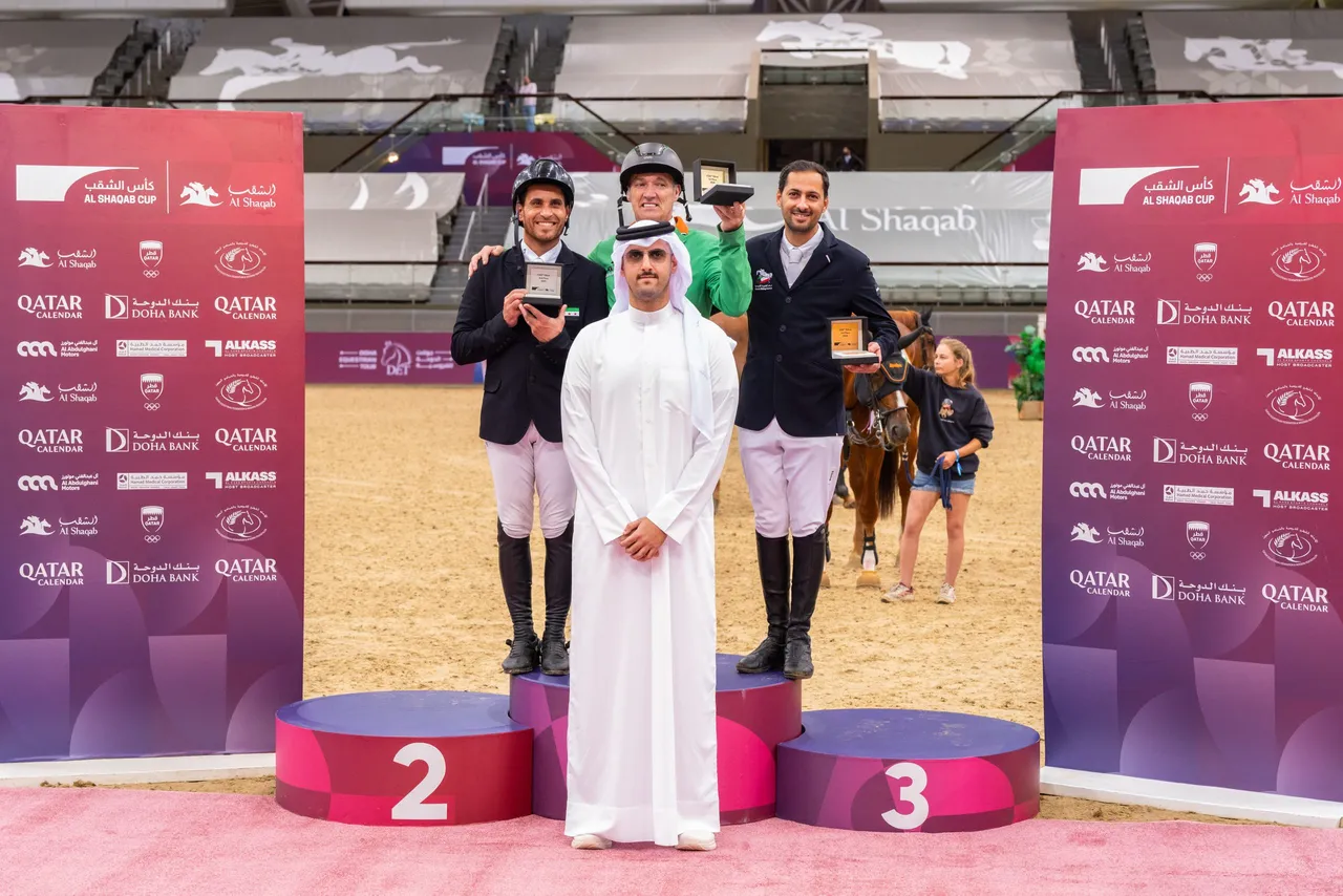Austrian Gerfried Puck wins five-star class at 155cm as Al Shaqab Cup continues