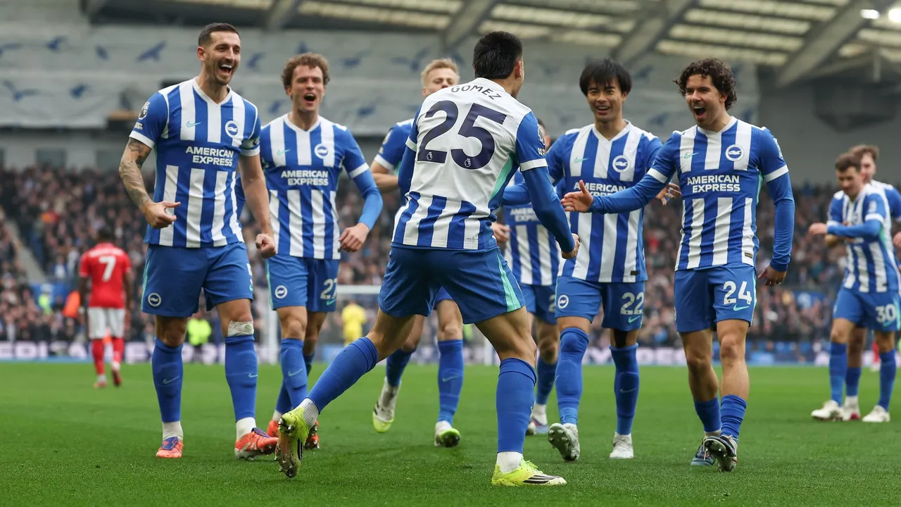 Brighton Rally Early and Hold On to Beat Nottingham Forest 2–1 in Premier League Thriller