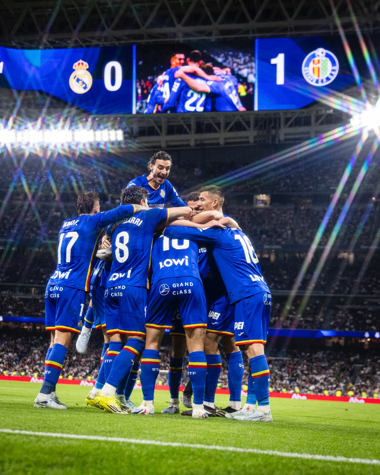 Getafe Stun Real Madrid 1–0 at the Bernabeu as Satriano’s Volley Shocks La Liga Giants