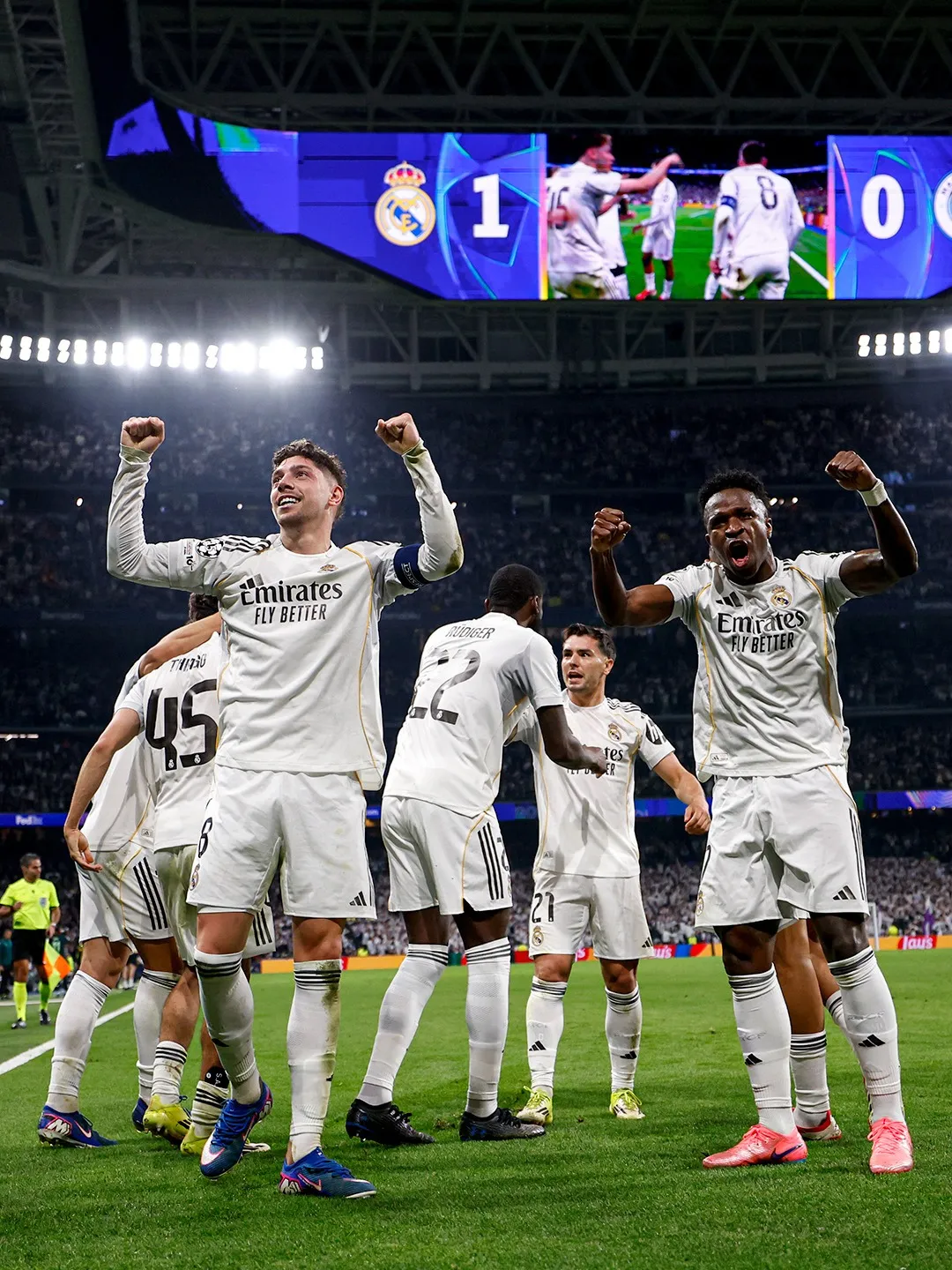 Real Madrid 3–0 Manchester City: Valverde’s First-Half Hat-Trick Stuns Guardiola’s Side in Champions League