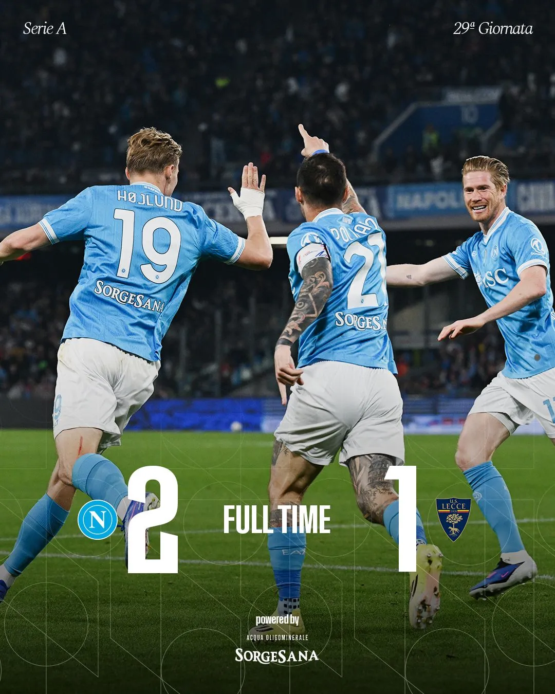 Napoli 2–1 Lecce: Politano Inspires Comeback as Napoli Edge Dramatic Serie A Clash
