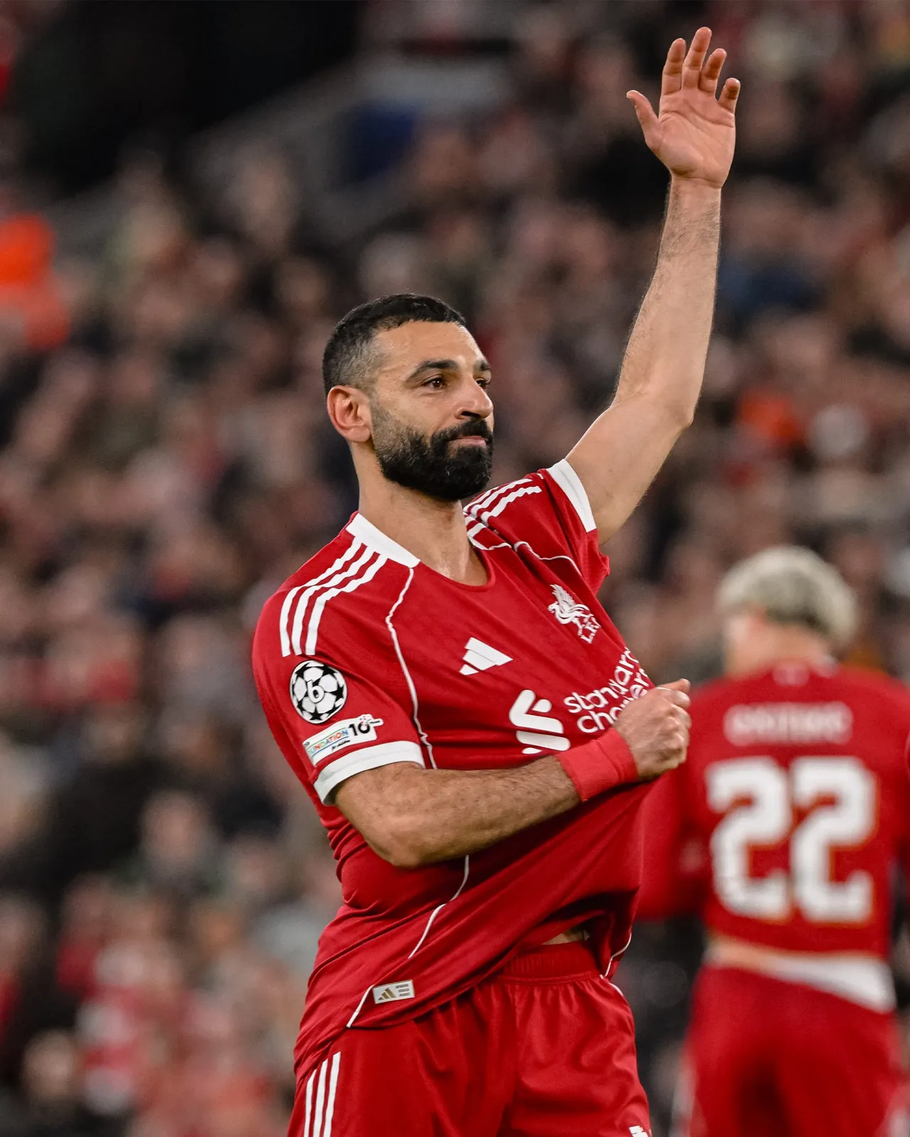 Liverpool storm Into Quarterfinals as Salah hits historic milestone in dominant Anfield night