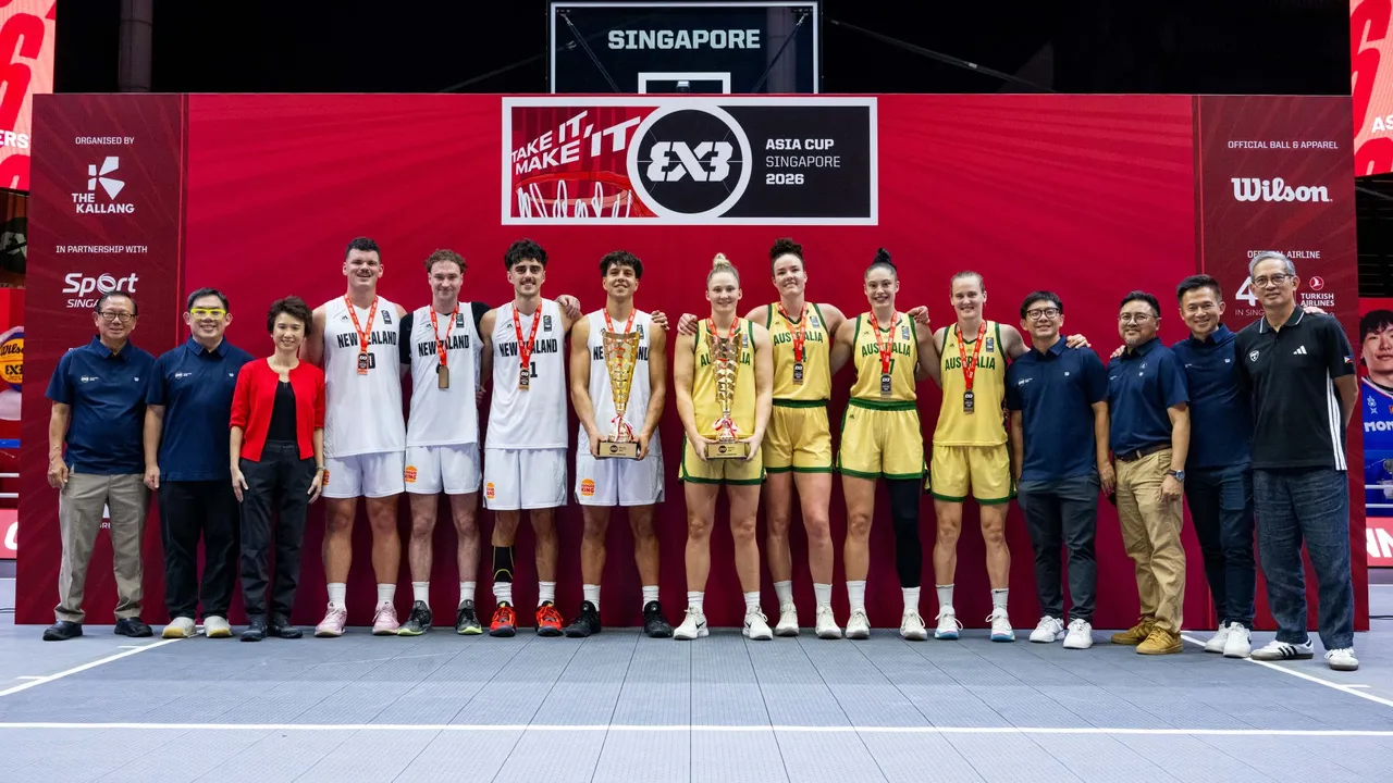 Australia women and New Zealand men claim FIBA 3x3 Asia Cup 2026 crowns