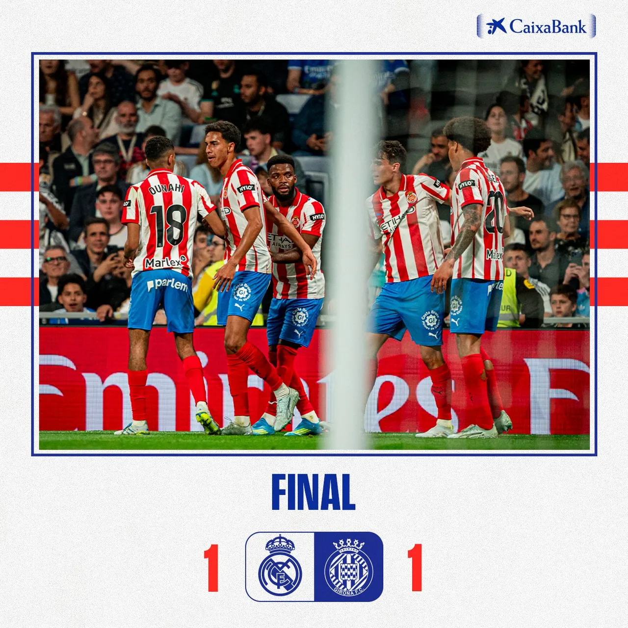 Real Madrid stumble again as Girona snatch crucial point in title race blow